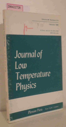 Journal low temperature - of,